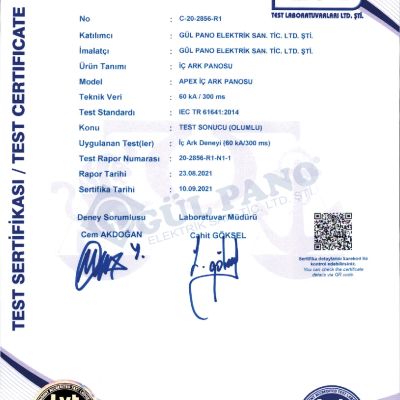 Quality Certificates 13
